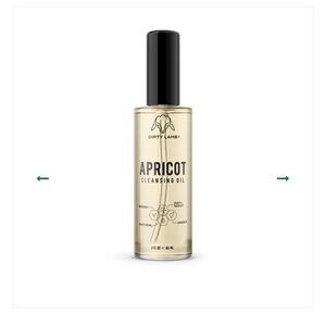 NEW dirty lamb apricot cleansing oil 2fl oz 60ml